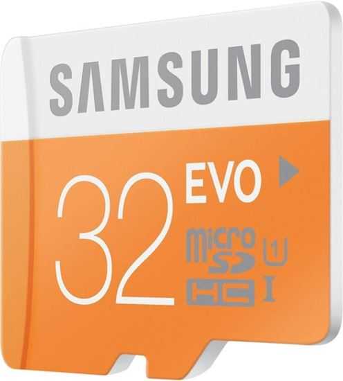 Picture of SAMSUNG Evo 32 GB MicroSDHC Class 10 48 MB/s Memory Card