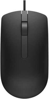 Picture of Dell MS 116 Wired Optical Mouse  (USB, Black)
