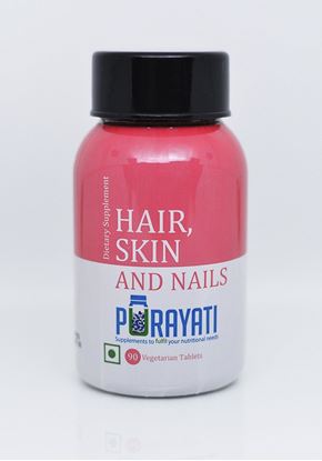 Picture of Vitamins For Hair, Skin And Nails - 90 Tablets