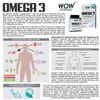 Picture of Omega-3 Fish Oil 1000 mg Triple Strength 550 mg EPA 350 mg - 60 Capsules