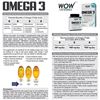 Picture of Omega-3 Fish Oil 1000 mg Triple Strength 550 mg EPA 350 mg - 60 Capsules