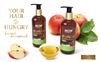 Picture of Apple Cider Vinegar Shampoo - 300 mL - No Sulphate - No Parabens - Infused Organic Natural Apple Cider Vinegar