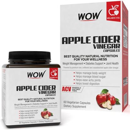 Picture of Raw Apple Cider Vinegar Capsules - 60 Count