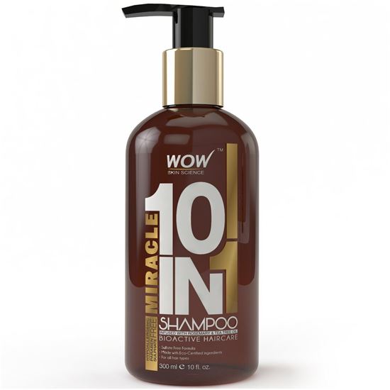 Picture of Miracle 10 in 1 Shampoo, 300ml - No Parabens & Sulphates