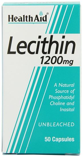 Picture of HealthAid Lecithin 1200mg - 50 Capsules