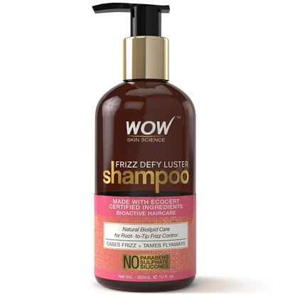 Picture of Frizz Defy Luster Shampoo - No Parabens, Sulphates & Silicones - 300ml
