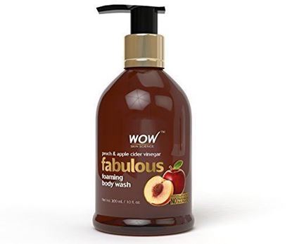 Picture of Fabulous Foaming Body Wash - No Parabens & No Sulphates - Peach & Apple Cider Vinegar Shower Gel - 300 ml