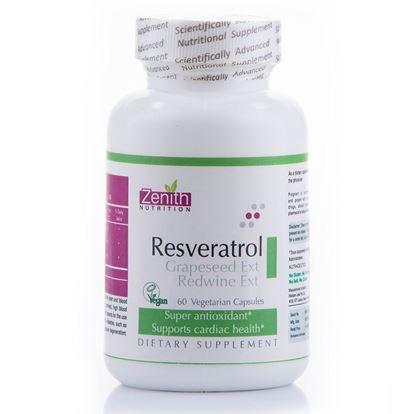 Picture of Resveratrol, Grapeseed Ext And Redwine Ext - 60 Capsules