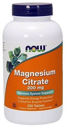 Picture of Now Foods, Magnesium Citrate, 250 Tablets
