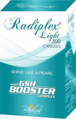 Picture of Light 500 Mg Glutathione Capsules (Now With Gsh Booster Complex For Double Action)