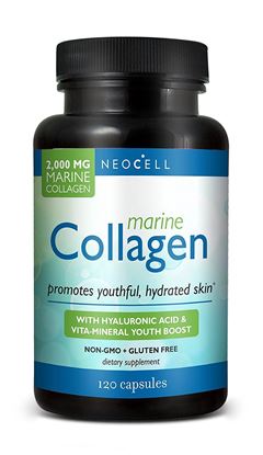 Picture of Fish Collagen plus Hyaluronic Acid caps 120 Count