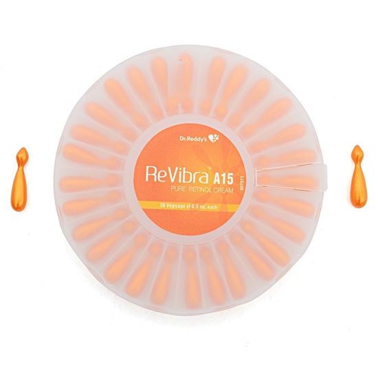 Picture of Dr. Reddy's Revibra A15 Pure Retinol Cream, 28 Vegicaps Of 0.5Ml Each