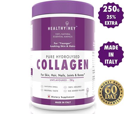 Picture of Healthyhey Pure Hydrolysed Collagen Supplement - 250G Unflavoured - Made in Italy
