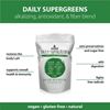 Picture of Daily Supergreens Raw Plant Based Nutrition and other Alkalizing and Antioxidant - 250 g (Fruits and Vegetables, 34 Servings)