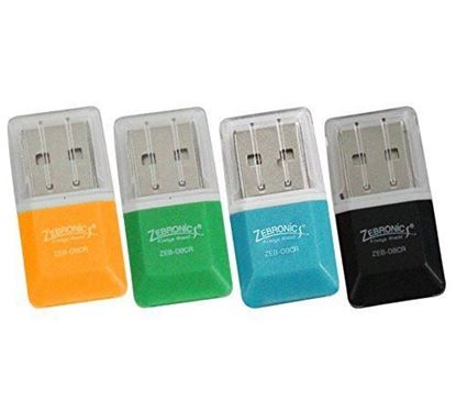 Picture of CR-08CR ZEBRONICS CARD READER 