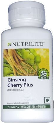 Picture of Amway Nutrilite Ginseng Cherry Plus(100 N Tablets)