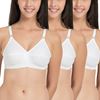 Picture of Teenager White Cottob Bra ( Pack of 3 Pcs)