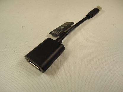 Picture of Dell DisplayPort (Female) to Mini-DisplayPort (Male) Dongle Adapter Cable