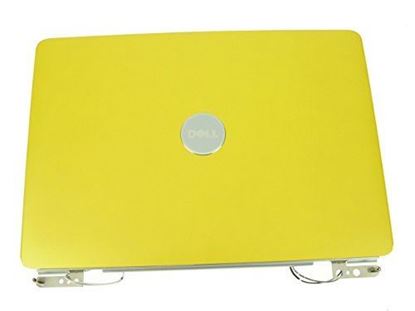 Picture of Dell Inspiron 1525 1526 LCD Back Cover Lid Plastic with Hinges - Sunshine Yellow
