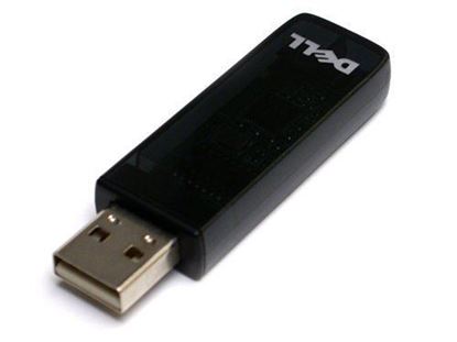 Picture of Dell M797C C-UAM35 Wireless Black Radio Frequency (RF) USB Receiver Dongle For Use With M787C Dell Optical Mouse,