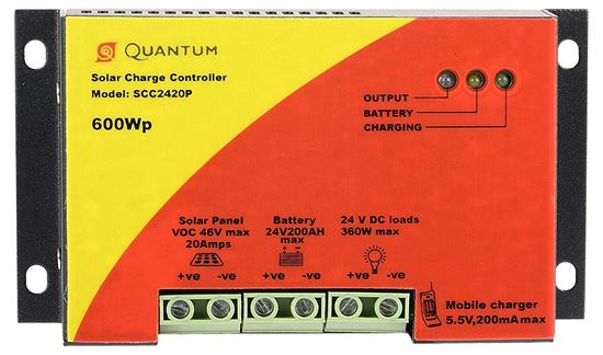 Picture of Quantum SCC2420P PWM Solar Charge Controller 