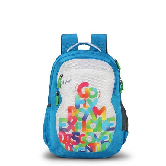 Picture of Skybags Bingo Plus 35.9856 Ltrs Blue School Backpack 