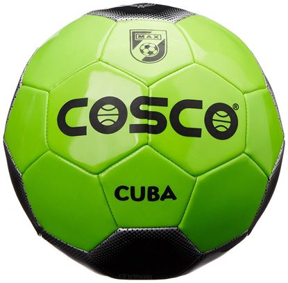 Picture of Cosco Cuba Foot Ball, Size 5 (Green and Black)