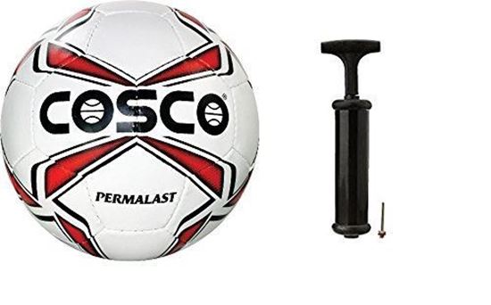 Picture of Cosco Permalast Football with Hand Pump- Assorted