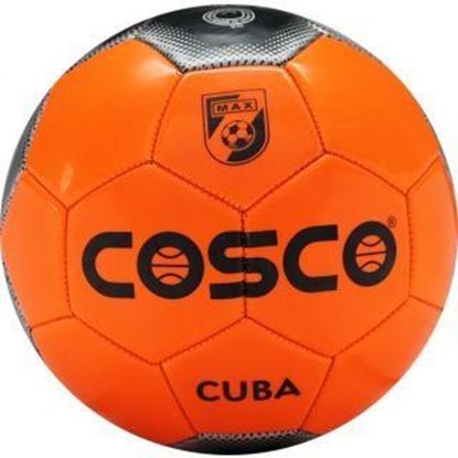 Picture of Cosco Cuba Foot Ball, Size 5 (Orange /Black)