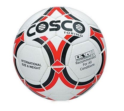 Picture of Cosco Torino Football, Size 5 (White/Black/Red)