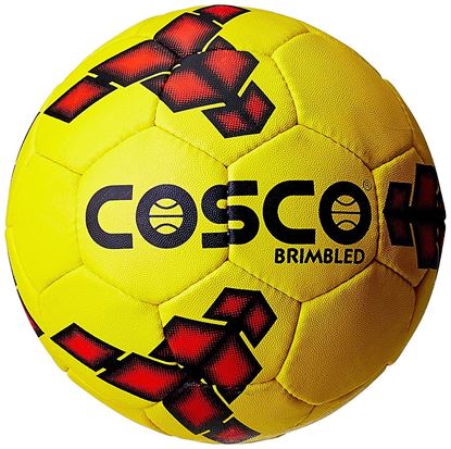 Picture of Cosco Brimbleds Football, Men's Size 5 (Yellow/Black)