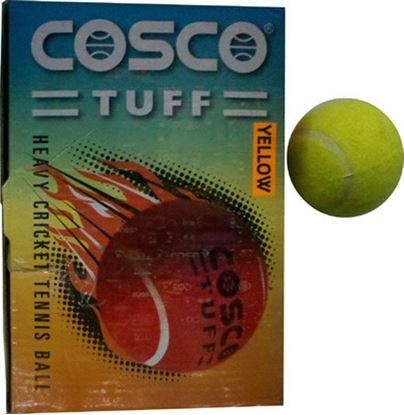 Picture of Cosco Tuff Heavy Weight Ball, Pack of 6 (Yellow)