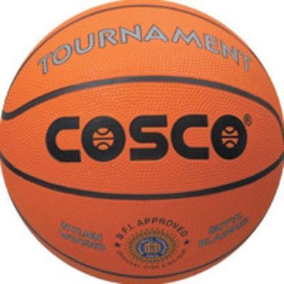 Picture of Cosco Tournament Basket Ball (Orange),Size 7