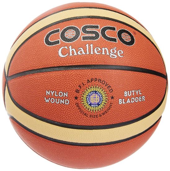 Picture of Cosco Challenge Basket Ball, Size 7 (Orange)