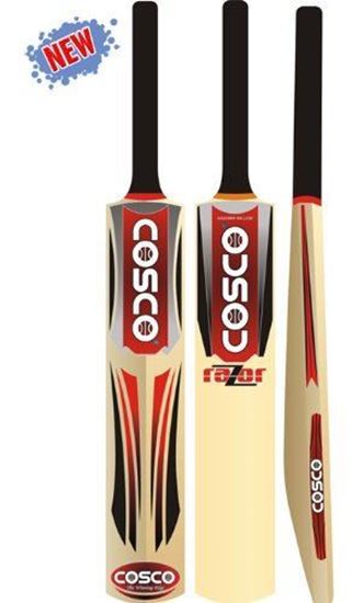 Picture of Cosco Razor Kashmir Willow Cricket Bat, Full Size