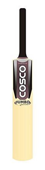 Picture of Cosco Jumbo Drive Kashmir Willow Cricket Bat, Long Handle