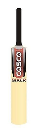 Picture of Cosco Sixer Kashmir Willow Cricket Bat, Size 6