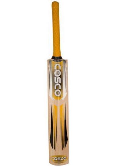 Picture of Cosco Double Century Kashmir Willow Cricket Bat, Long Handle