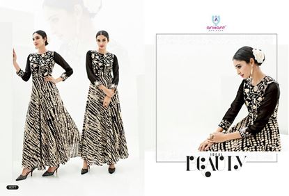 Picture of Black Arihant Designer Presents Kurti Series Hit 