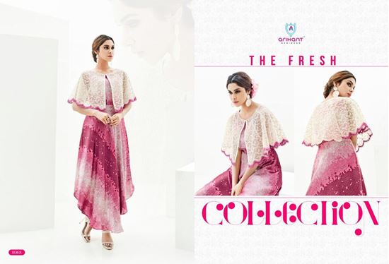 Picture of Pink Arihant Designer Presents Kurti Series Hit 