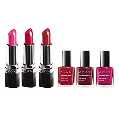 Picture of Avon Lipstick & Nailpolish Combo