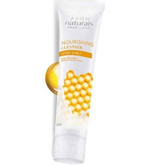 Picture of AVON Naturals Honey & Milk Nourishing Cleanser 100g