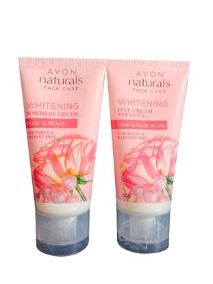 Picture of Avon Whitening Rose & Pearl Day And Night Cream