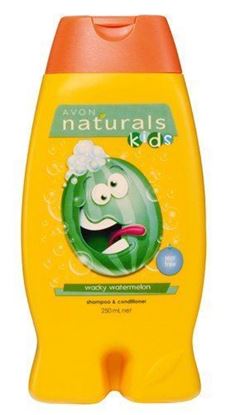 Picture of AVON natuals KIDS wacky watermelon shampoo & conditioner 200ml
