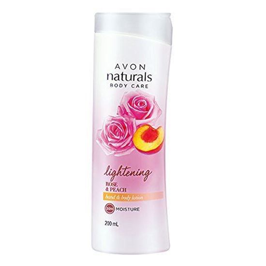 Alfa Store. Avon Naturals Rose Peach Whitening Body Lotion 200ml