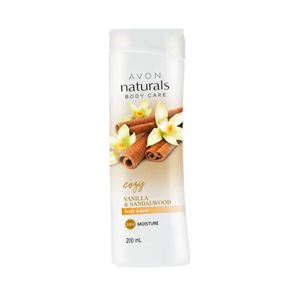 Picture of Avon Naturals Vanilla & Sandalwood Body Lotion 200 ml