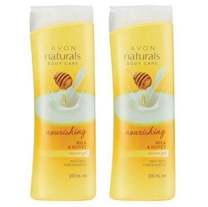 Picture of Avon Naturals Milk & Honey Body Shower Gel 