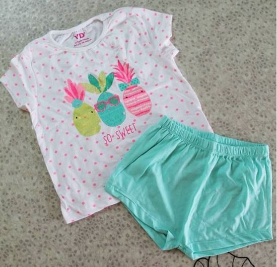 Picture of Cute pineapple printed set