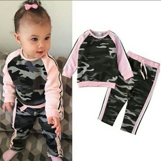 Picture of Army print dress for boys n girls