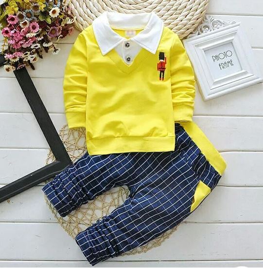 Picture of Boys set with attatched shirt